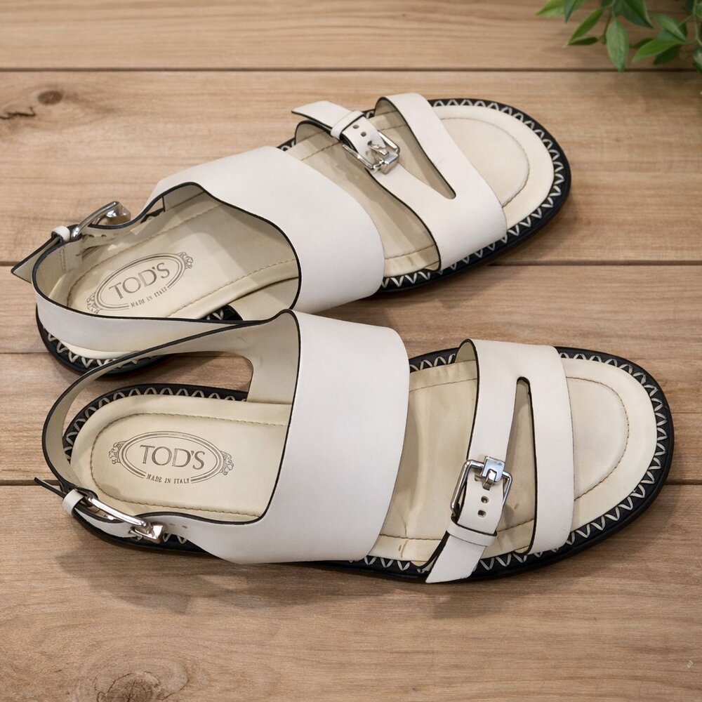 TOD'S  Sandals  36.5 White